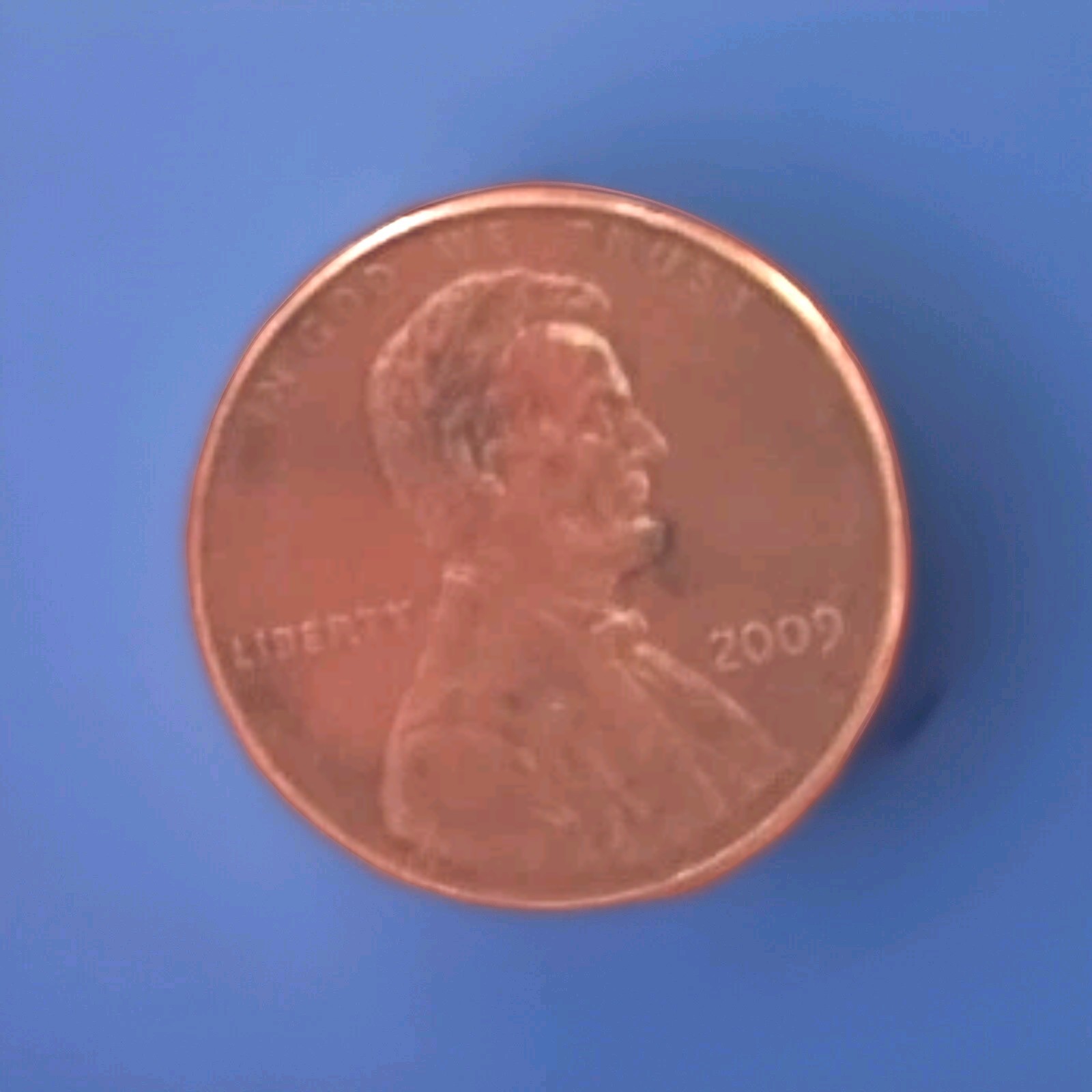 RARE 2009 No Mint mark errors Lincoln Memorial Penny VF