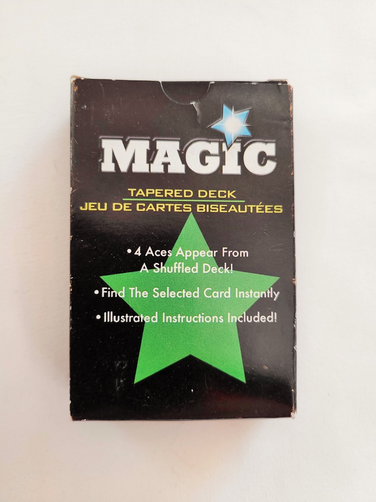 TRICK MAGIC CARDS - Two Sets...Marked & Tapered / Complete & w/instructions - VG