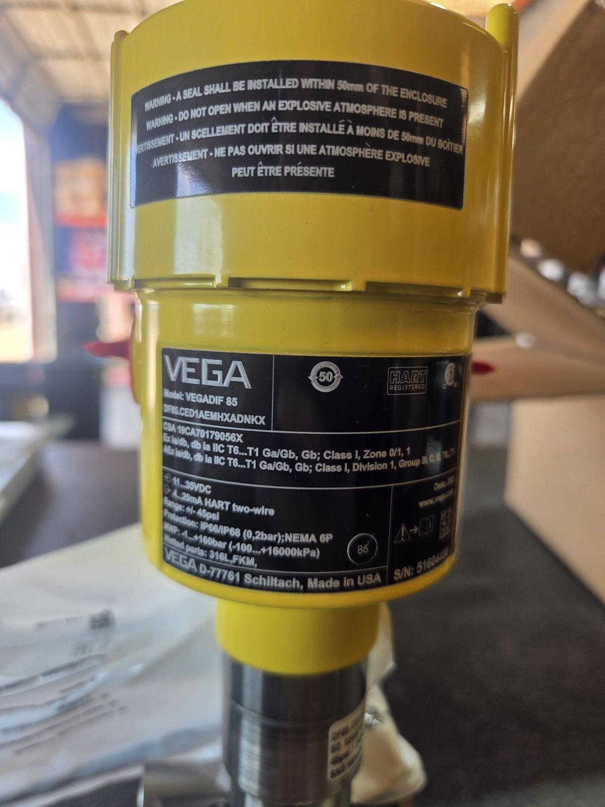 Vega Diff 85
