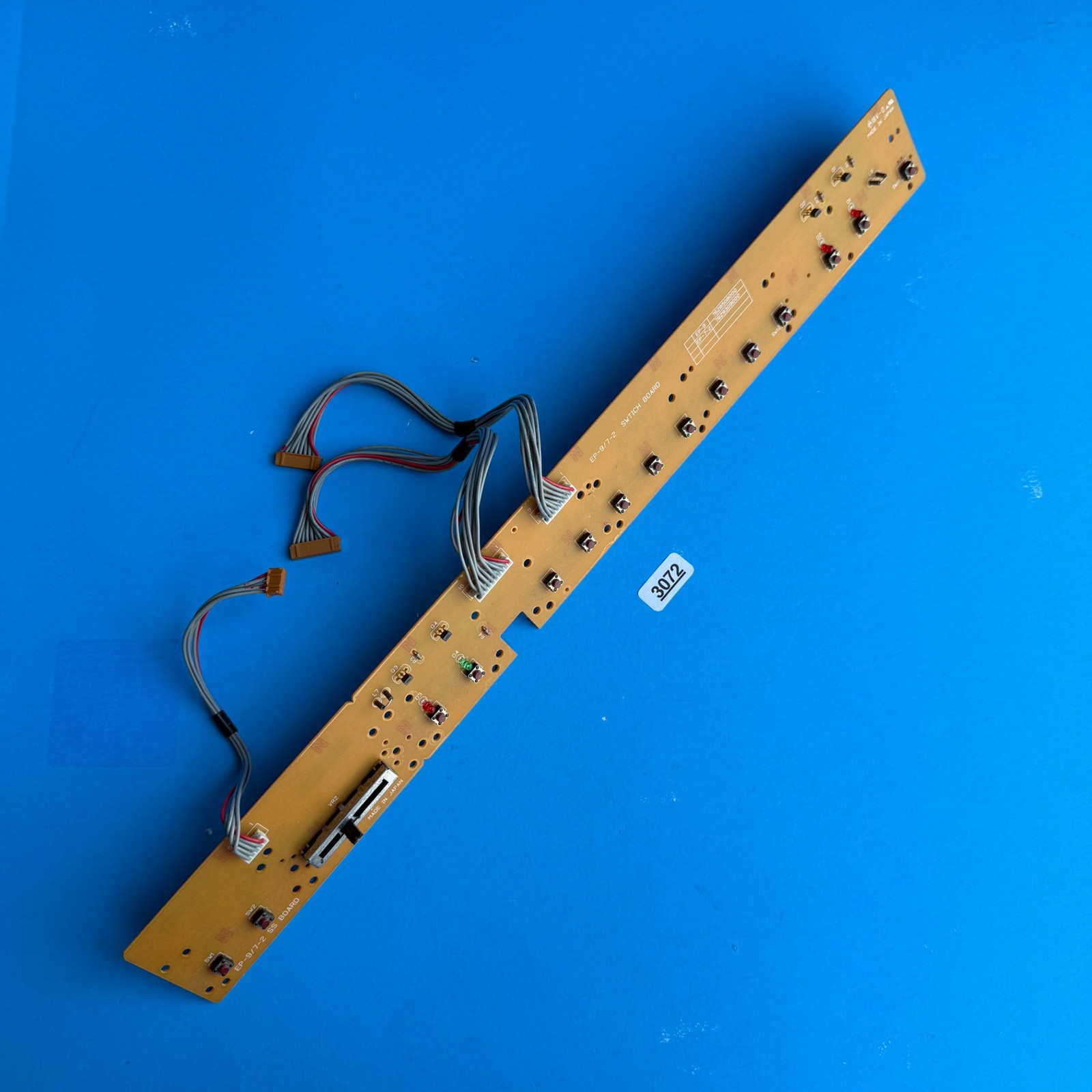 Roland EP-7 II Digital Piano Used Part: Key Contact Switch PCB Board [EP-9/7-2]