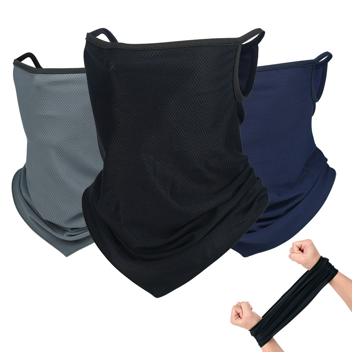 Cooling Bandana Neck Gaiter Sun UV Protection Face Mask Cover Balaclava Scarf US