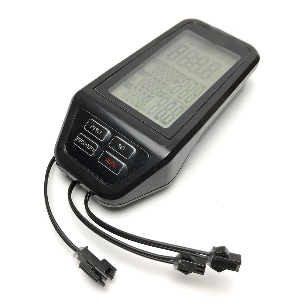 Portable Exercise Bike Display Screen Speed Calories Heart Rate Monitor
