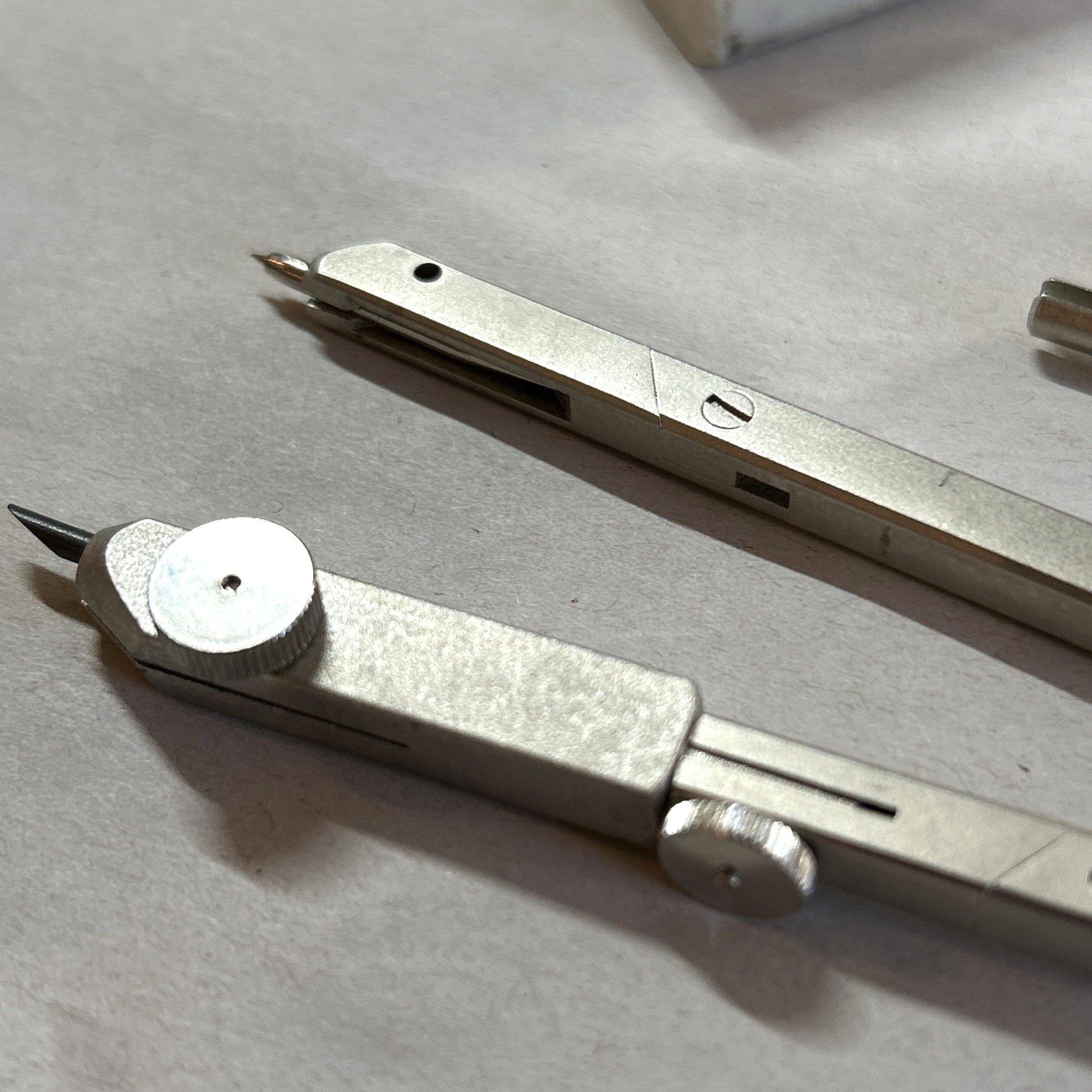 Vintage Staedtler Drawing Compass in Case
