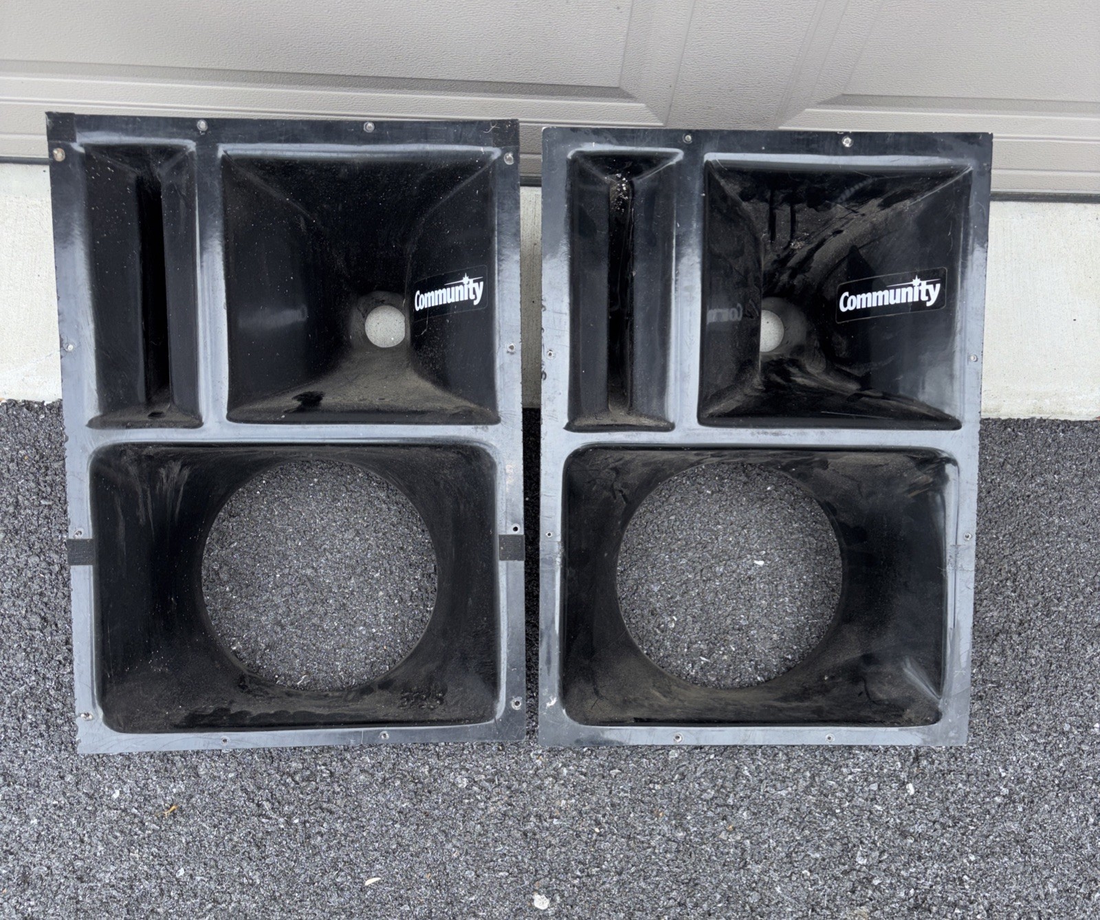 Community RS Speakers Fiberglass Molds Only - 15” Woofer 2” Horn  - For Rebuild
