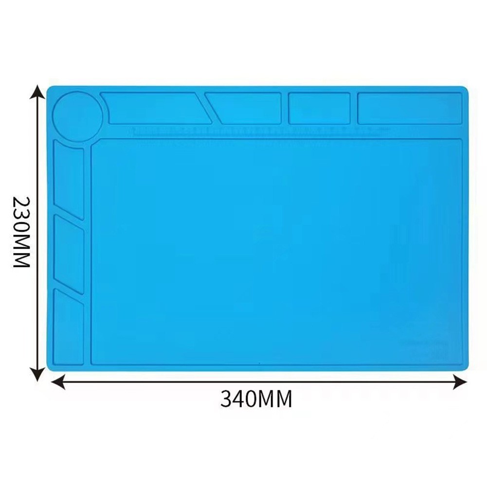 Silicone Soldering Mat S120 Heat Resistant Work Mat for Electronics Maintenance
