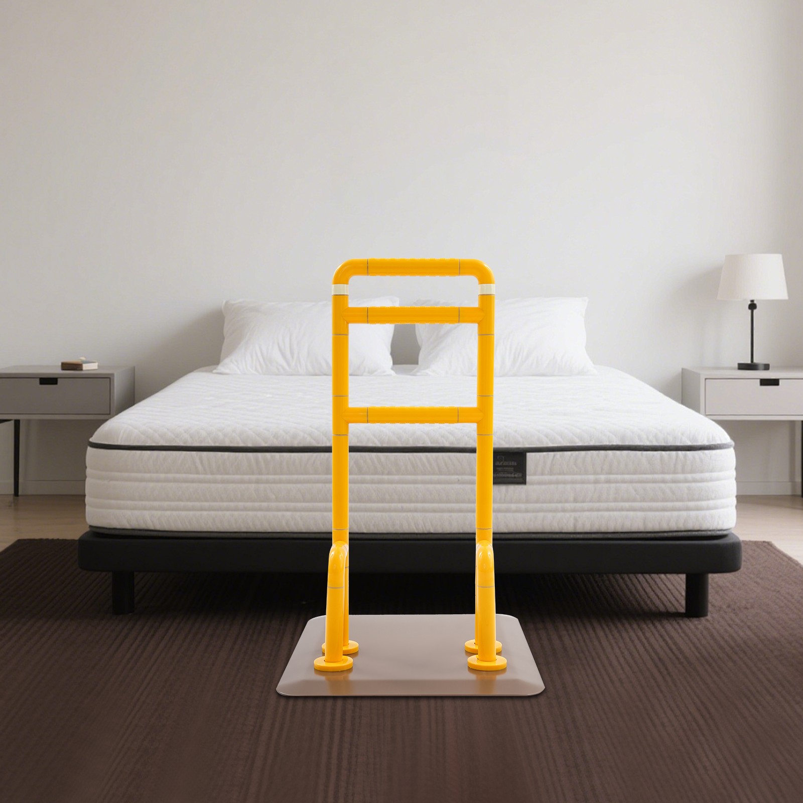 Sofa Stand-up Assist Rail Handrail Anti-fall Bed Lift Assist Yellow 150kg