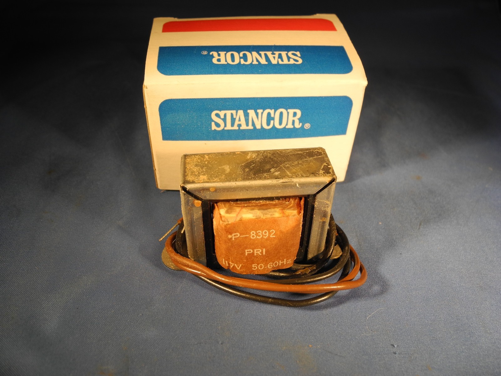 STANCOR P-8392 MINIATURIZED CONTROL TRANSFORMER 117V 50/60HZ TO 12V @ 200MA, NIB