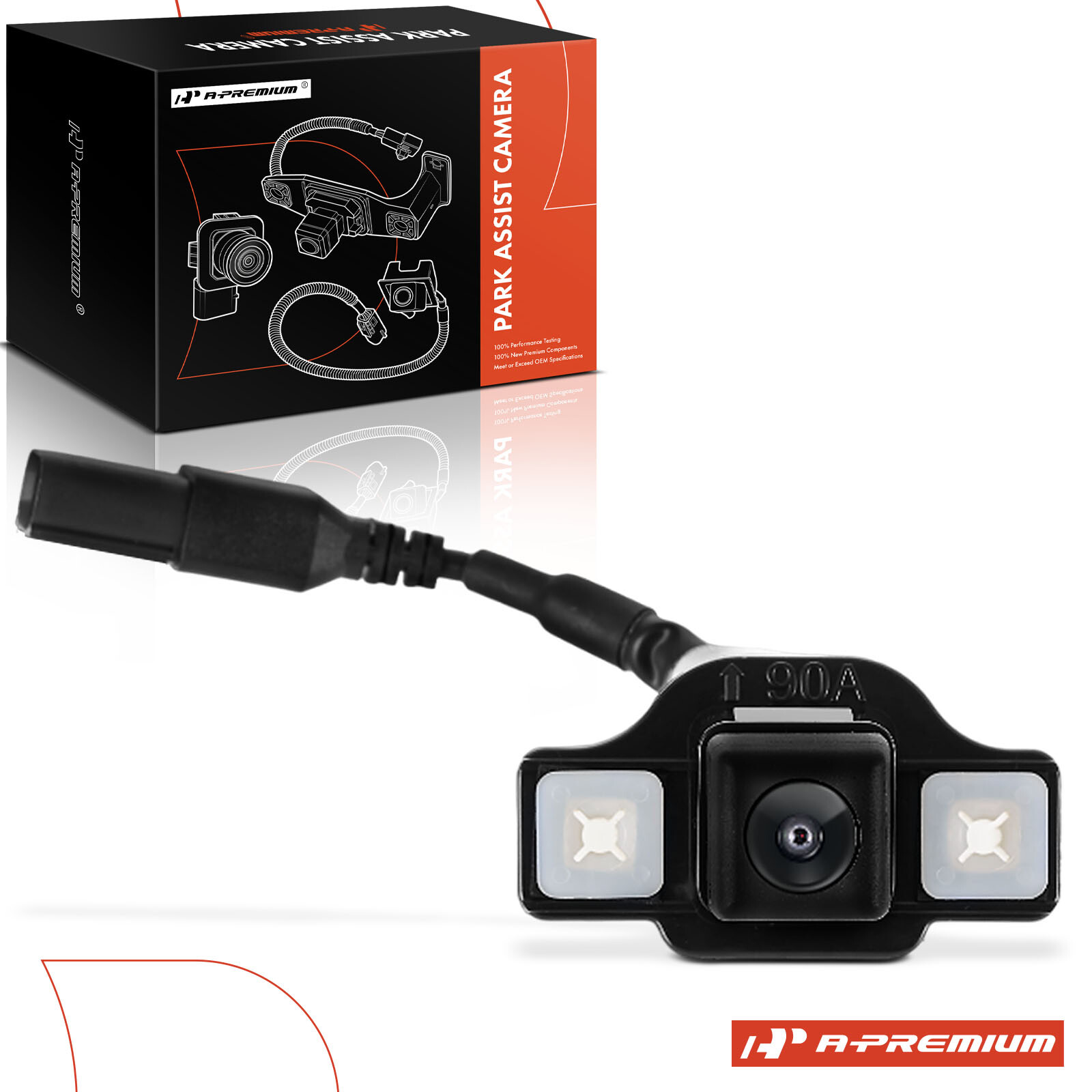 A-Premium Rear View Back Up Park Assist Camera for Toyota Prius AWD-e 2016-2019