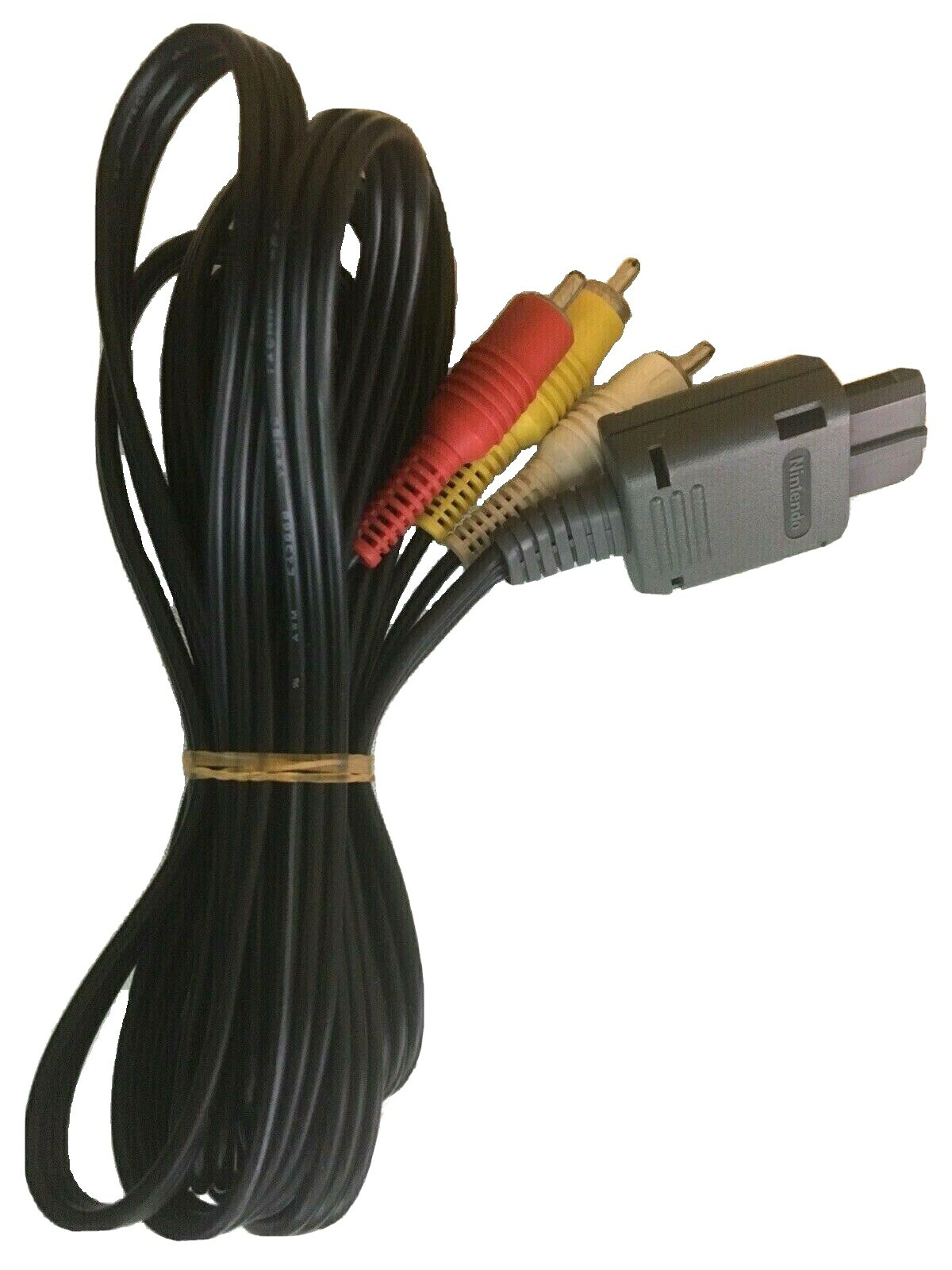 Official OEM Nintendo Audio Video AV Cable red/white/yellow SNES N64 GameCube SF