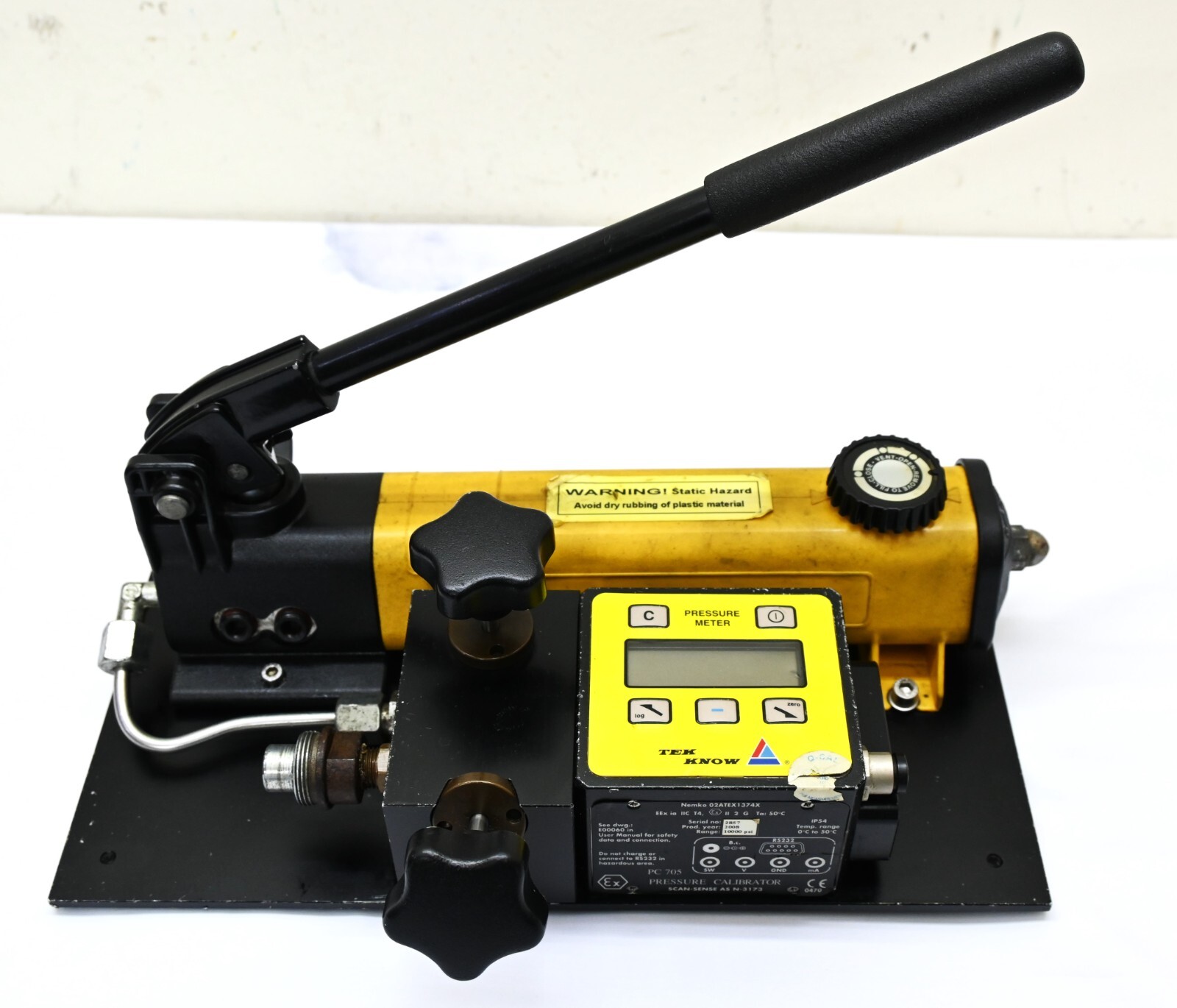 Scan Sense Intrinsically Pressure Calibrator PC 705- N-3173 / 0-1000 PSI (2857)
