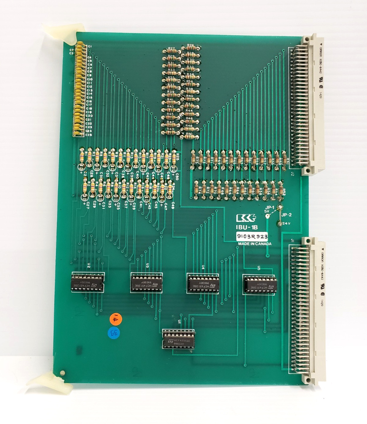 Telecor II Intercom IBU-1B Input Buffer Module PCB Circuit Board Control