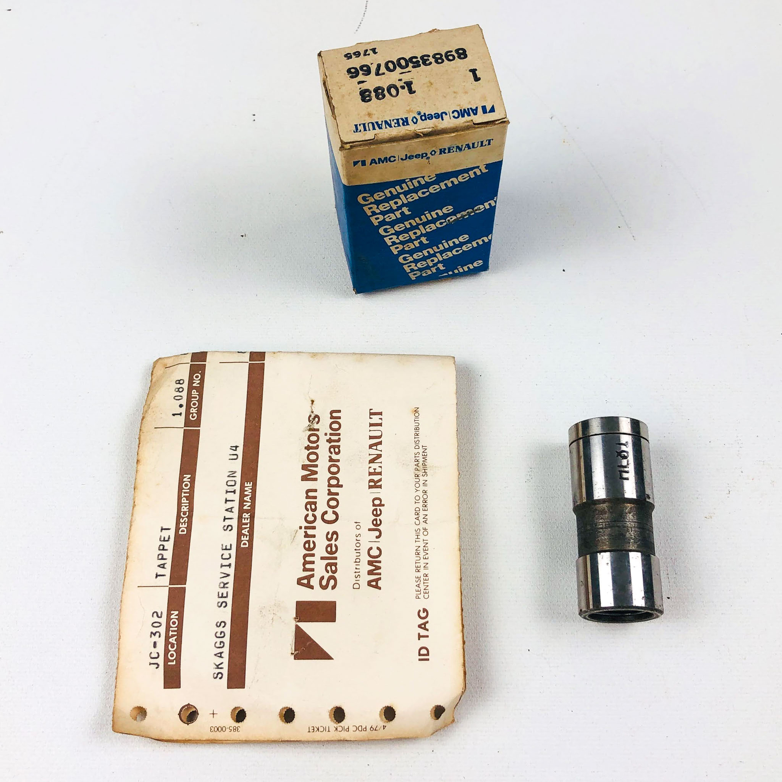 AMC Jeep 83500766 Tappet Valve Lifter OEM NOS 1981-86 XJ Wagon Cherok Coman