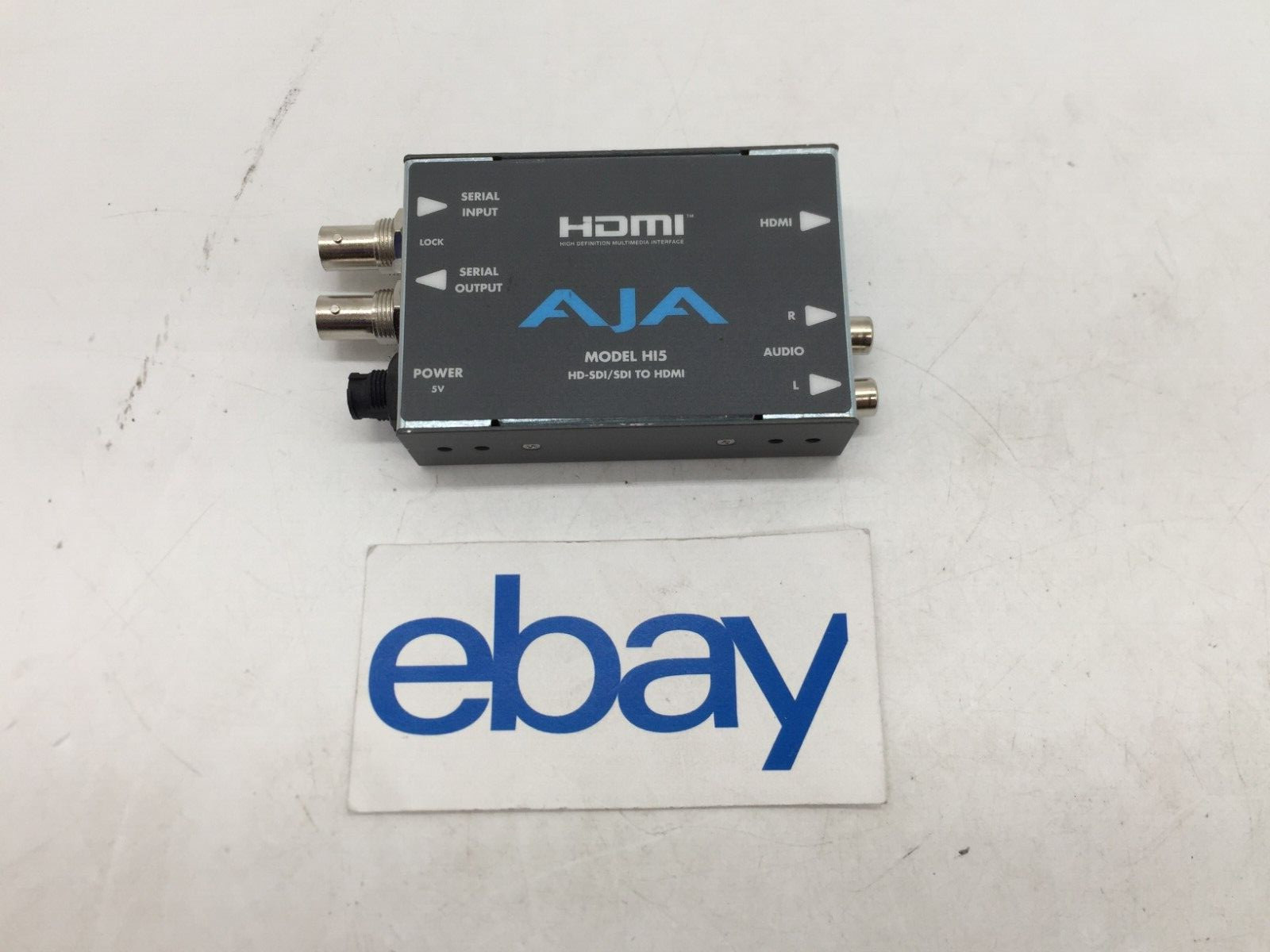 AJA Video Systems Model Hi5 HD-SDI/SDI to HDMI UNIT ONLY FREE S/H