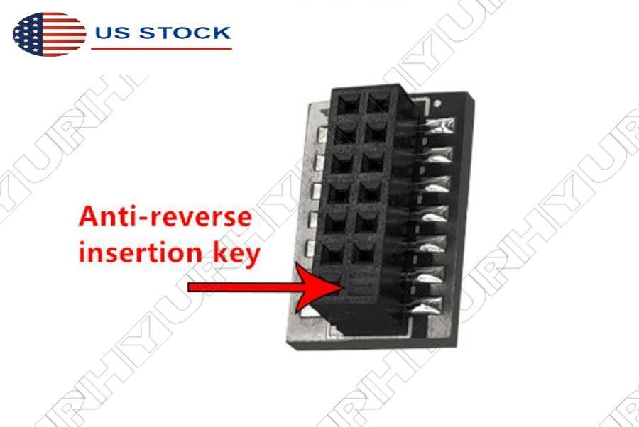 1 x TPM 2.0 Security Module Board For 14 PIN SPI Motherboard Windows 11