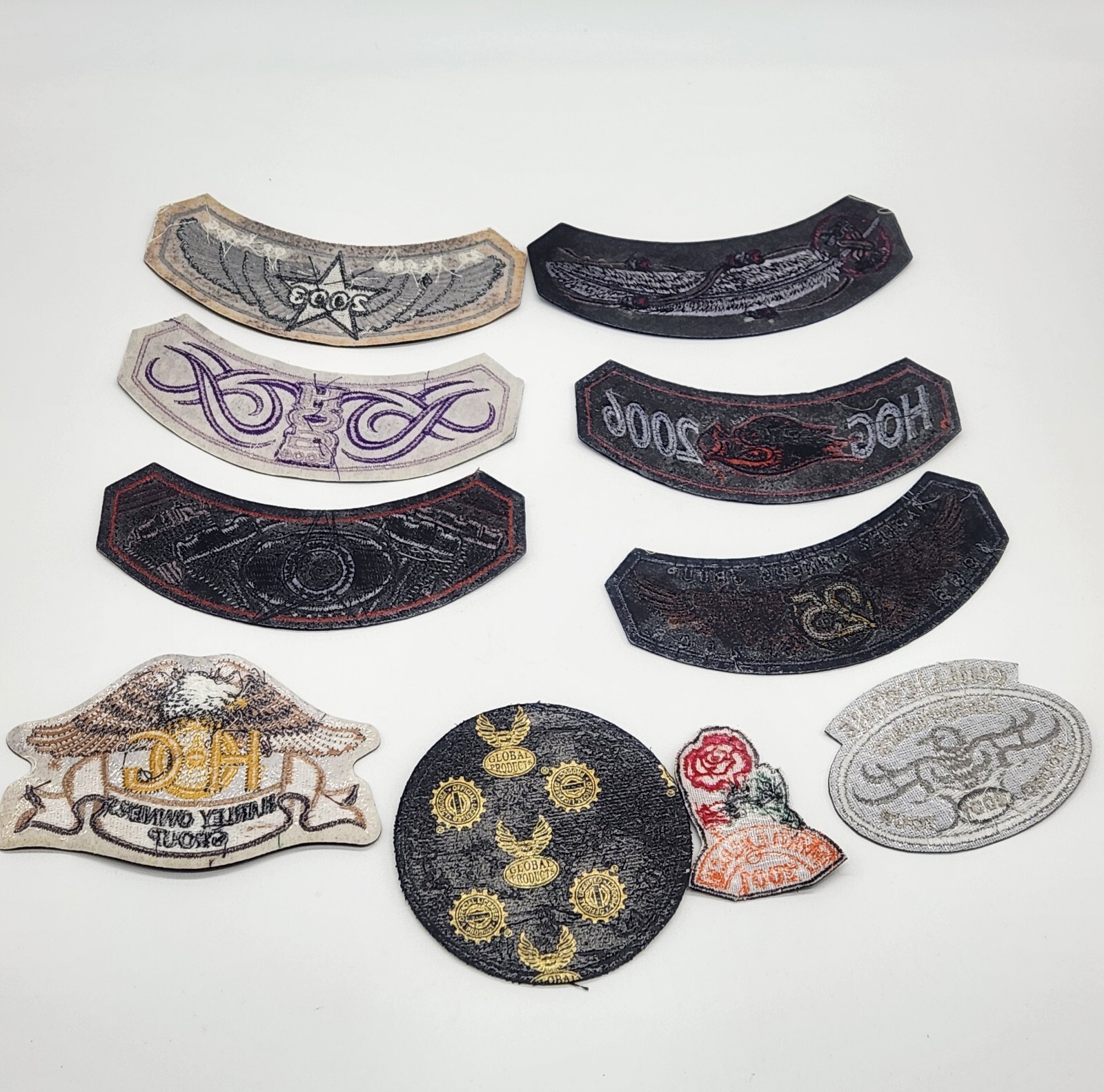 Harley Owners Group HOG Collectible Patches Lot Of 10 - various years (2000s)