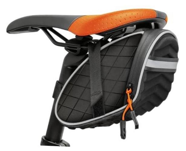 Bike Bag,Bicycle Saddle Bag,Under Seat 3D Shell Cycling Seat Bag for Mountain