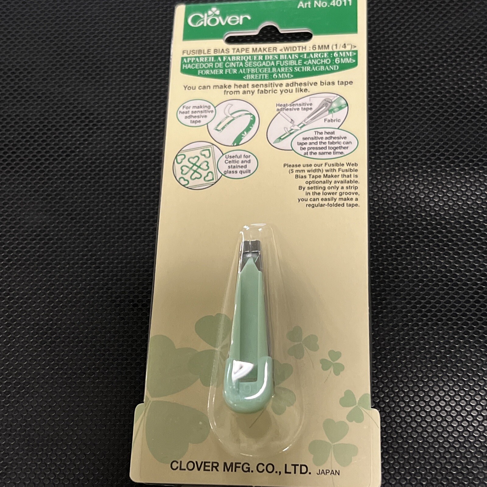 Clover Fusible Bias 1/4-Inch Tape Maker, 1 EA (4011)