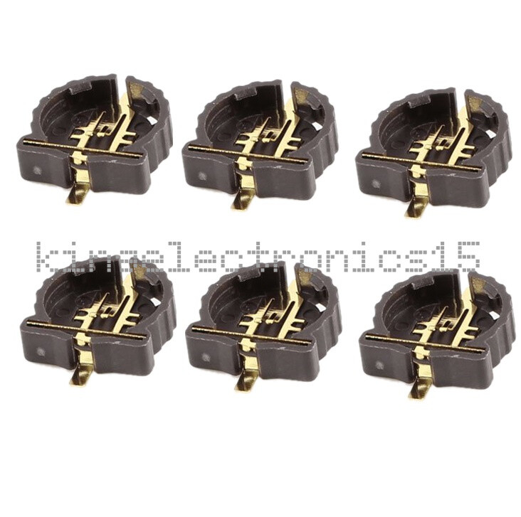 20PCS Button Battery Socket Clip Holder Box Case Portable CR1220 NEW