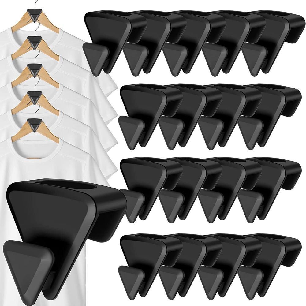 18 Space Triangle Can Create 3 Times More Closet Space Hooks Clothes Hook