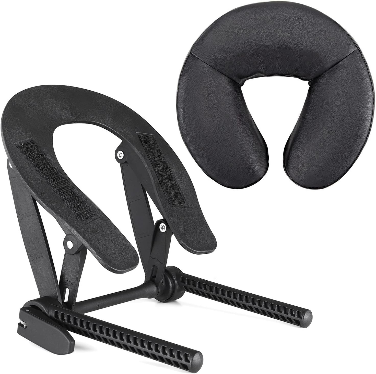 Universal Face Cradle & Cushion - Adjustable Massage Table Headrest for Salon &
