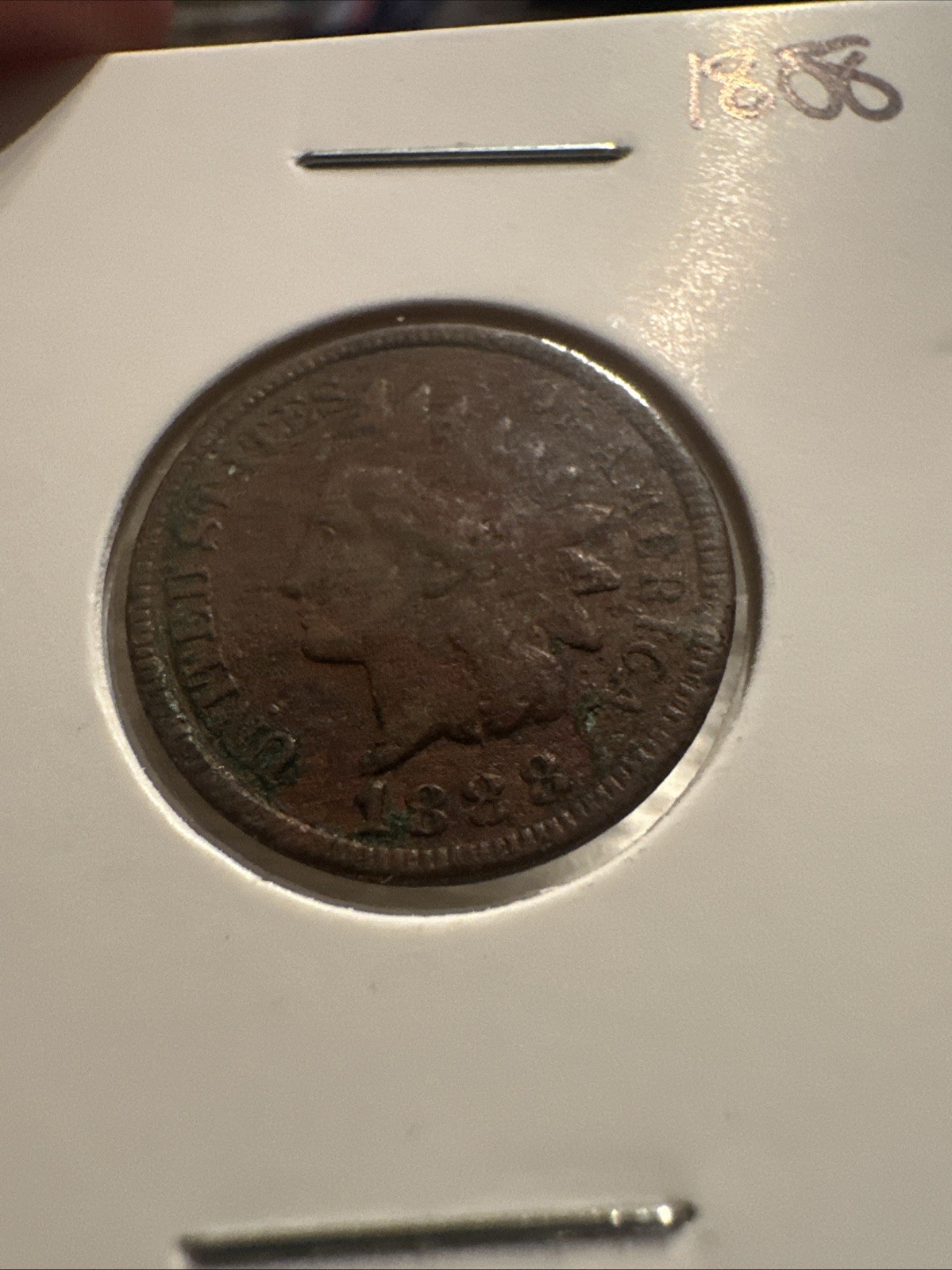1888 Indian Head Cent F Nice Coin