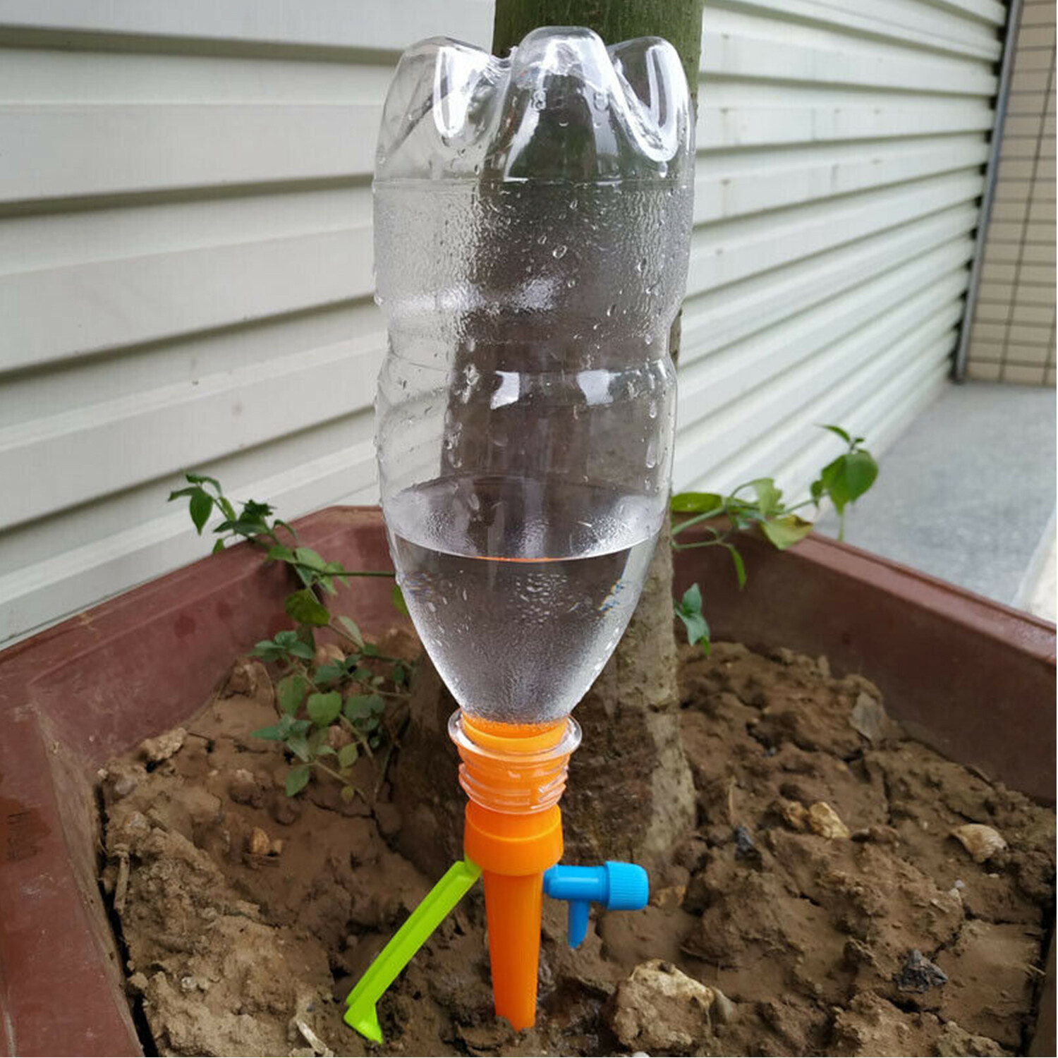 12PCS Garden Tools Automatic Self Watering System Plant Water Drip Irrigation