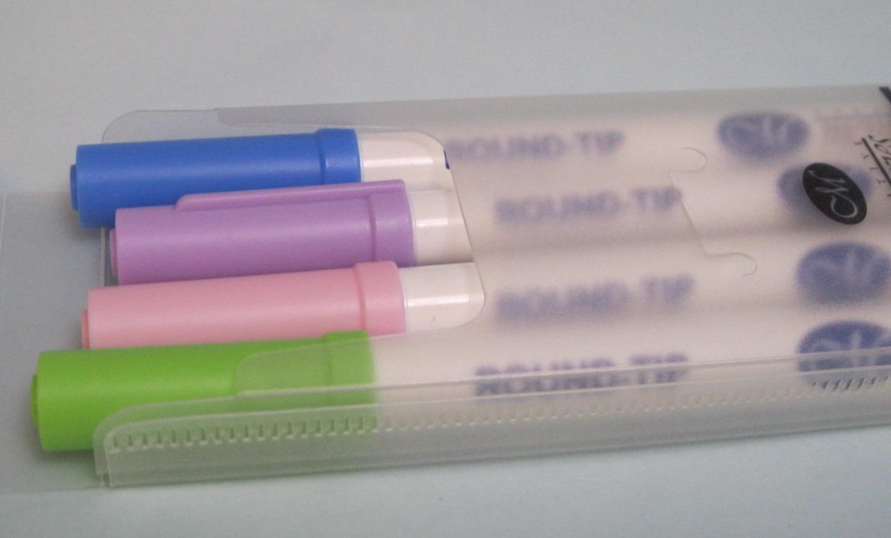 NEW CREATIVE MEMORIES TONE ROUND TIP PASTEL PEN SET 4 SCRAPBOOKING Archival Ink