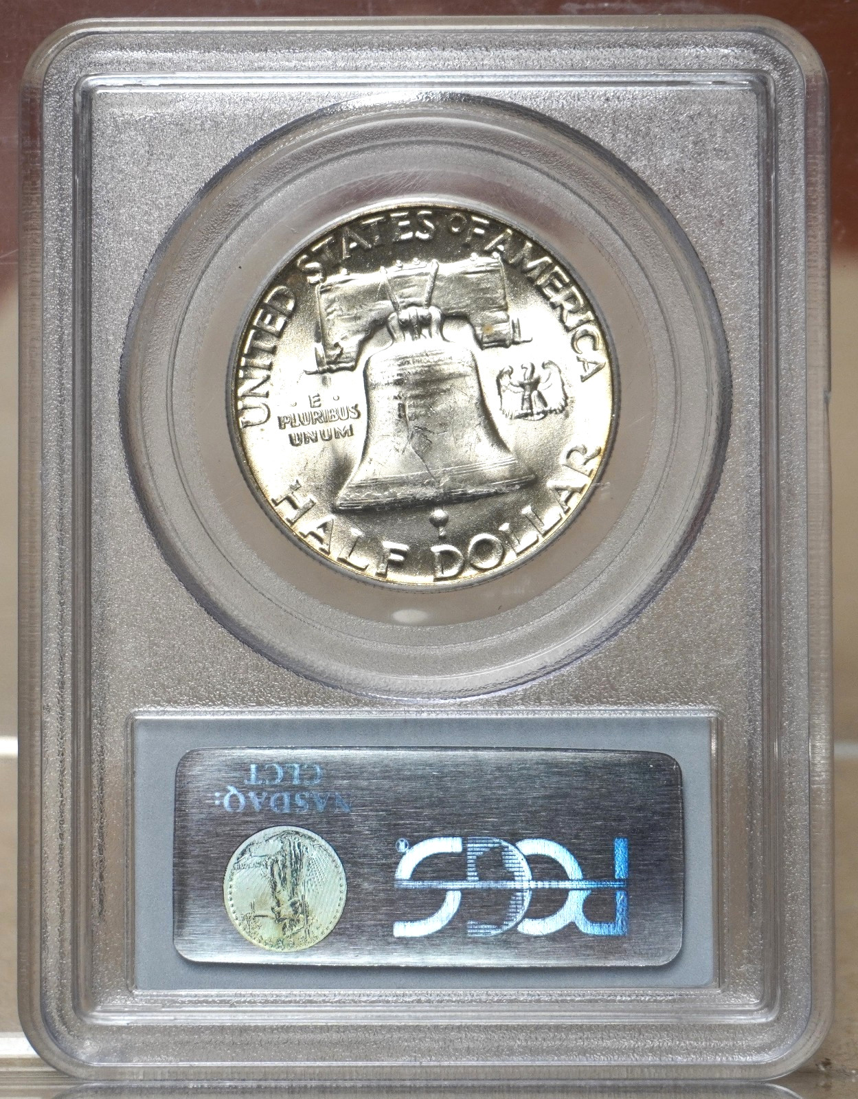 1955 FRANKLIN HALF DOLLAR PCGS MS64FBL FULL BELL LINES 997172