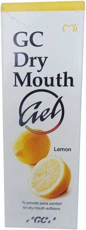 GC Dental DRY MOUTH GEL 40gm to Provide Extra Comfort Dry Mouth Sufferers LEMON