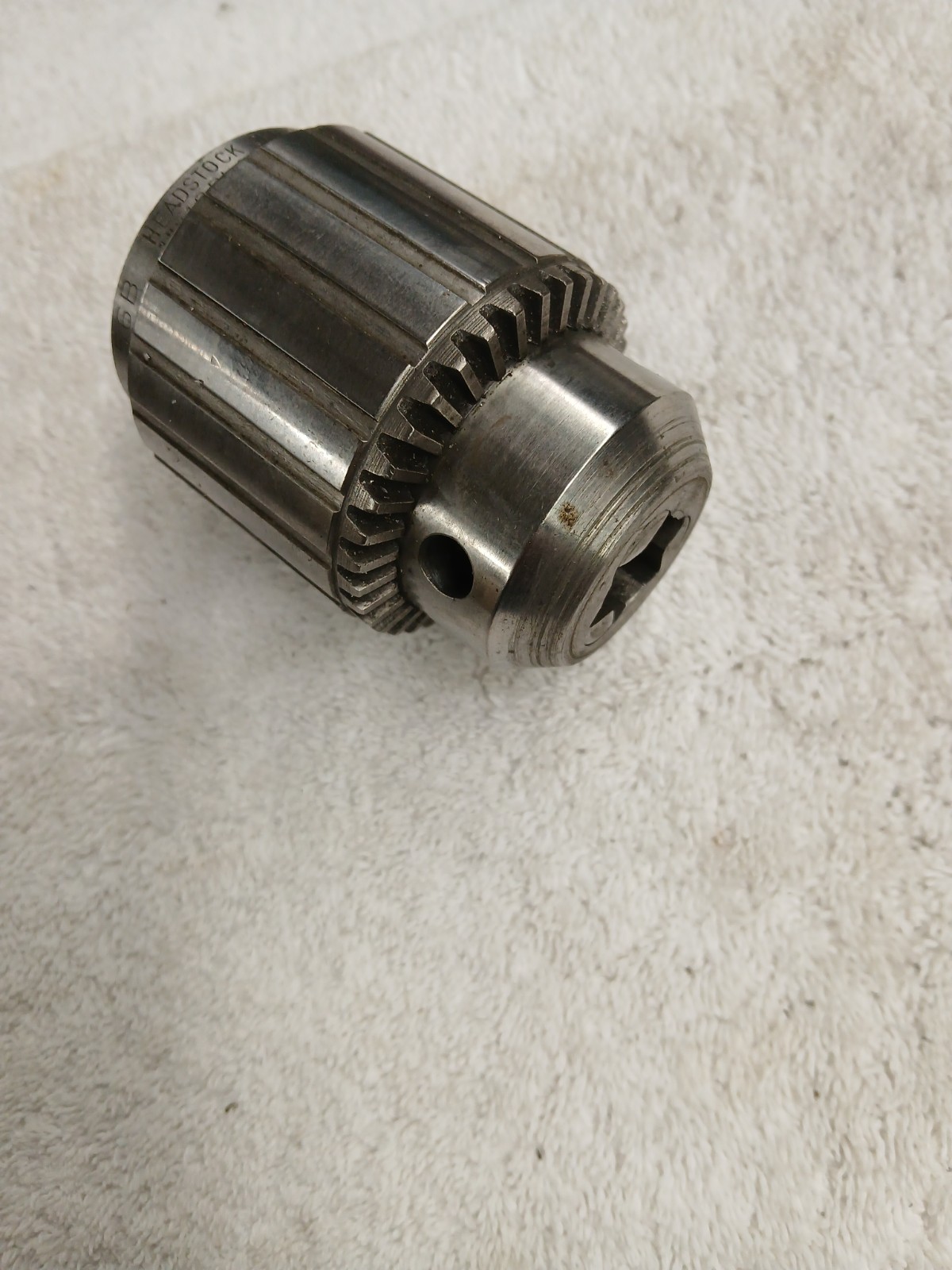 Jacobs No. 56B Headstock Chuck, 0 to 17/32" capacity, Hartford, USA, Atlas 6 in.