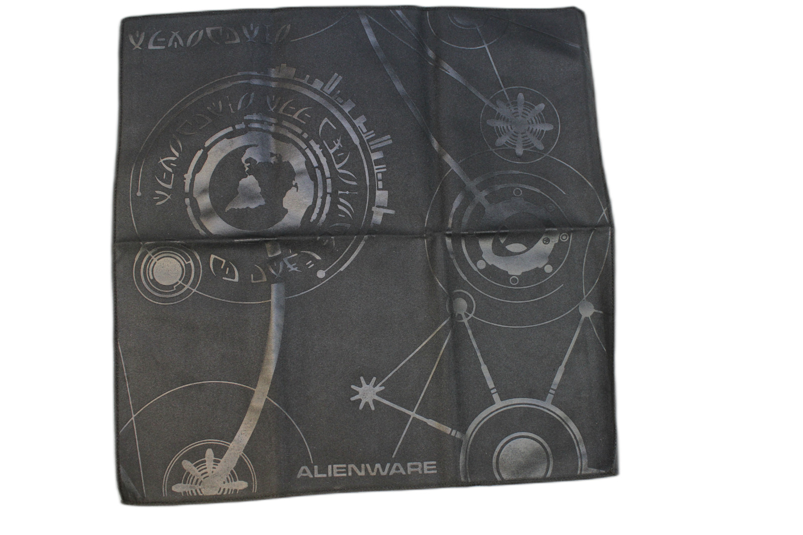 W3HYY ALIENWARE AREA 51 Microfiber wipe cloth 11X11" new! COOL SWAG