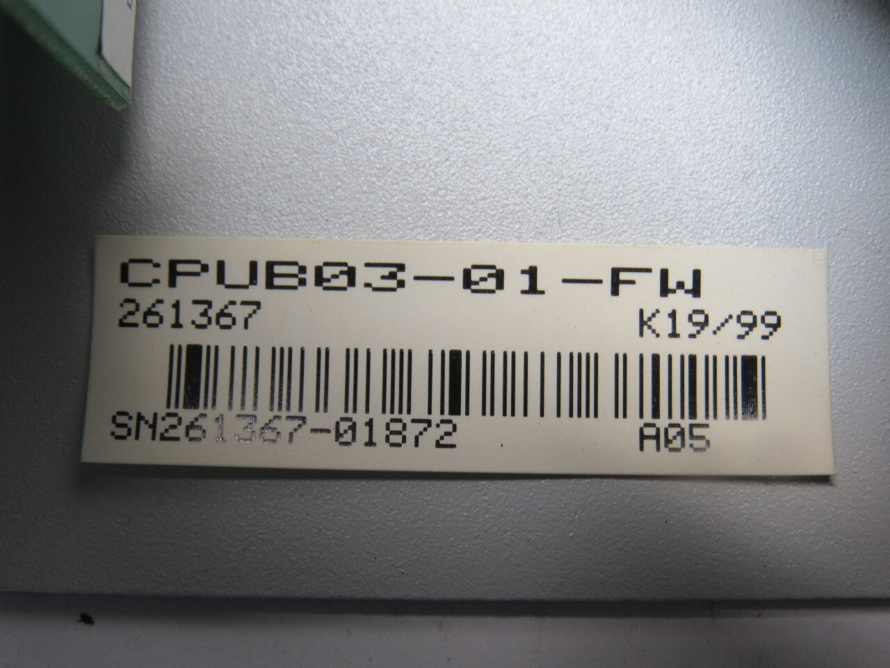 Indramat CPUB03-01-FW MT-CNC Serial Interface Controller Module W/Key