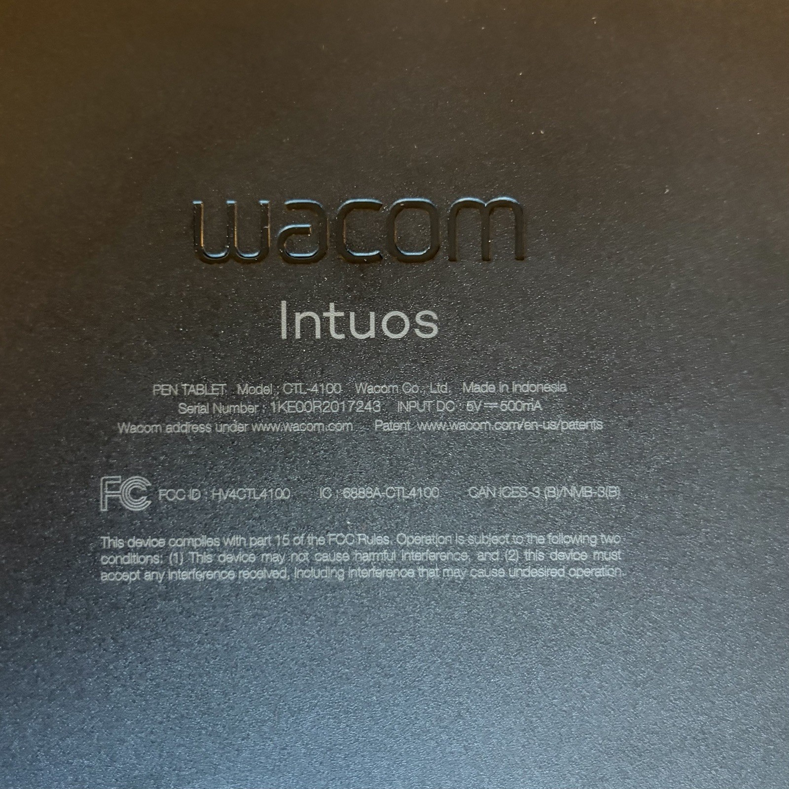 Wacom Intuos Small Bluetooth Graphics Drawing Tablet, 4 Customizable ExpressKeys