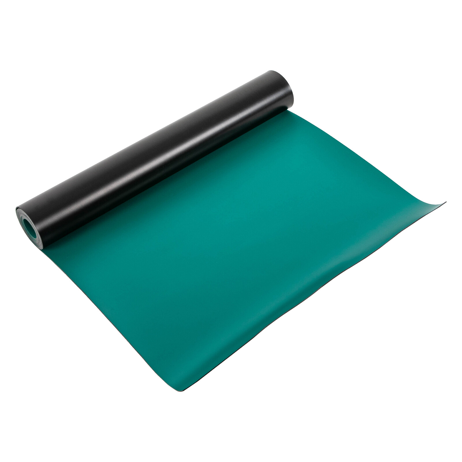 PC Building Rubber Anti Static Mat Green Grounding Roll ESD Floor Mat For Table