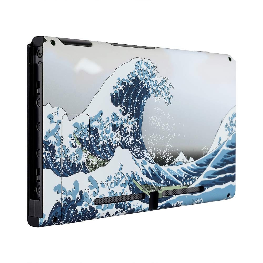 eXtremeRate Switch Back Plate Great Wave