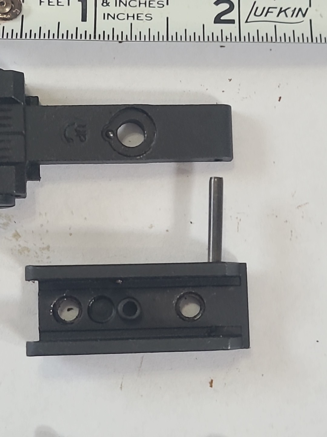Nice T/C New Englander Rear Sight Assembly .50 Cal Muzzleloader Thompson Center