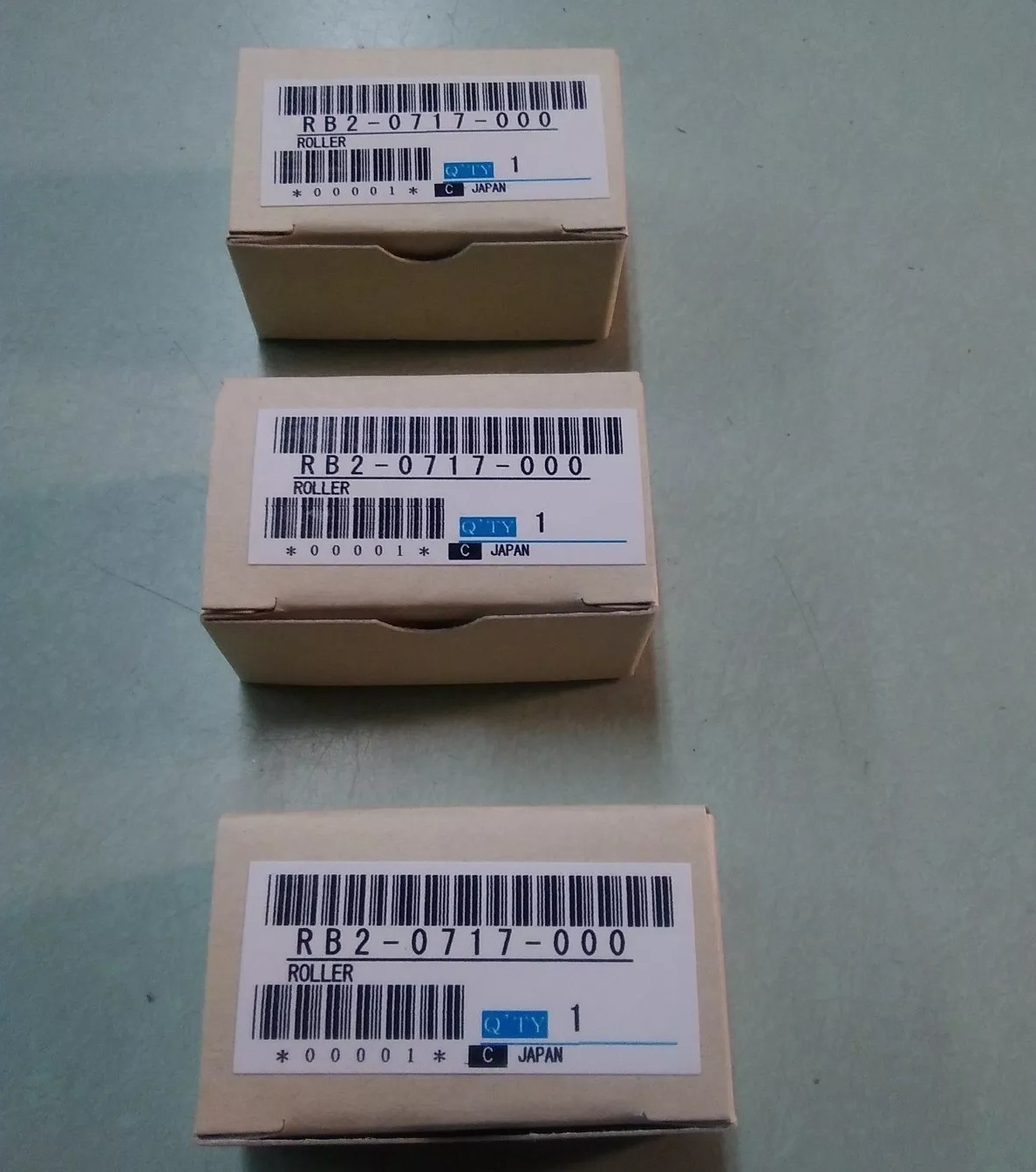 LOT OF 3 RB2-0717-000 Pickup Rolle MP Tray for HP NEW OLD STOCK