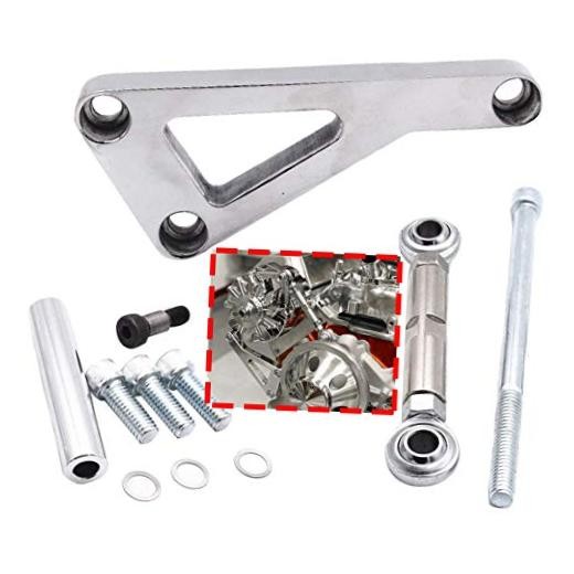Polished SBC Alternator Bracket Aluminum Alternator Bracket Kit for Chevy SBC