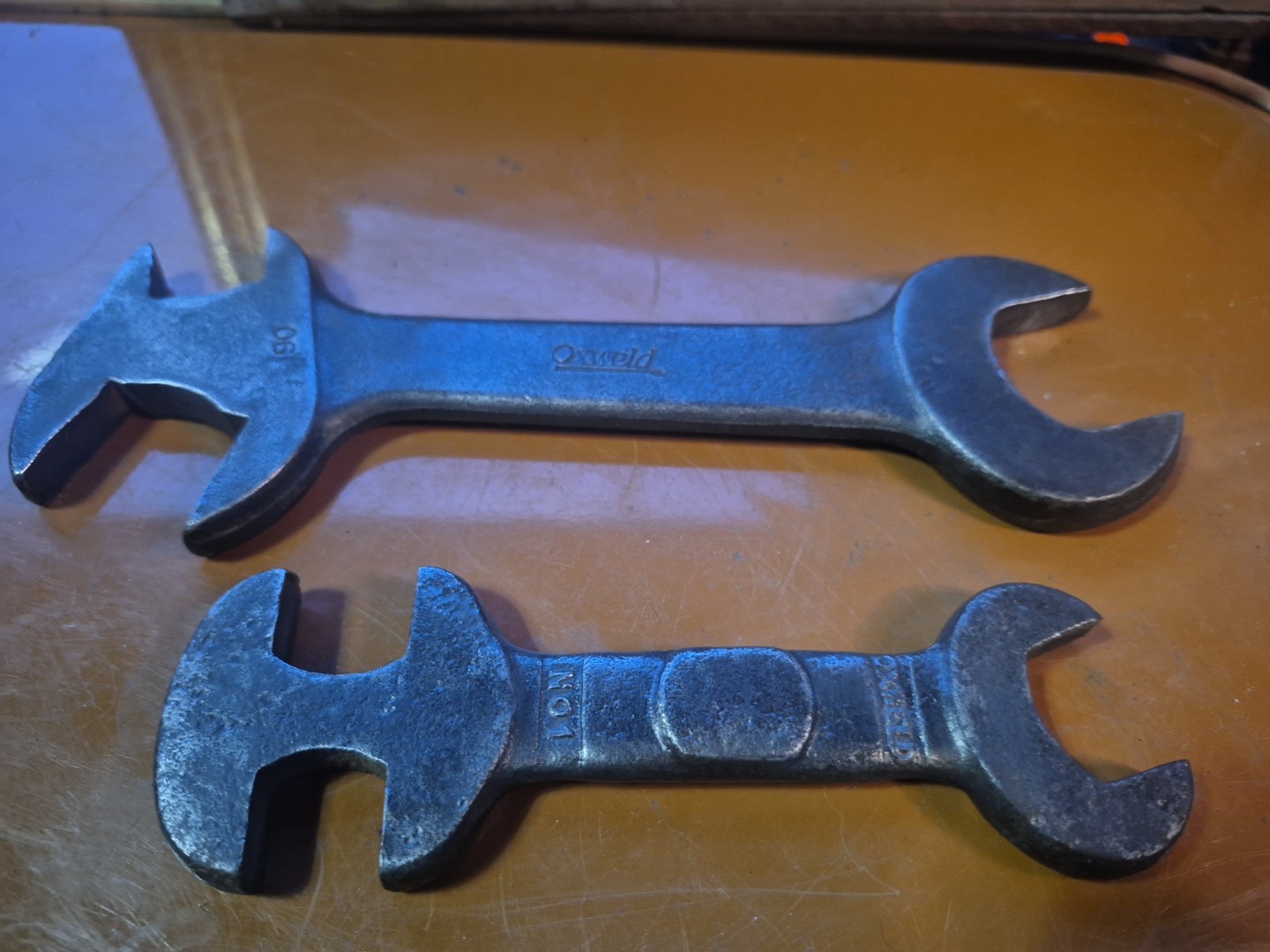 Pair Of Vintage Antique Oxweld Wrenches NO. 1 &NO. 90