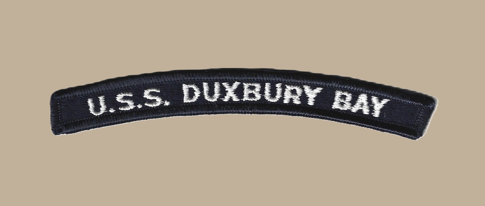 US Navy AVP-38 USS Duxbury Bay Seaplane Tender UIM Shoulder Rocker Tab (01)