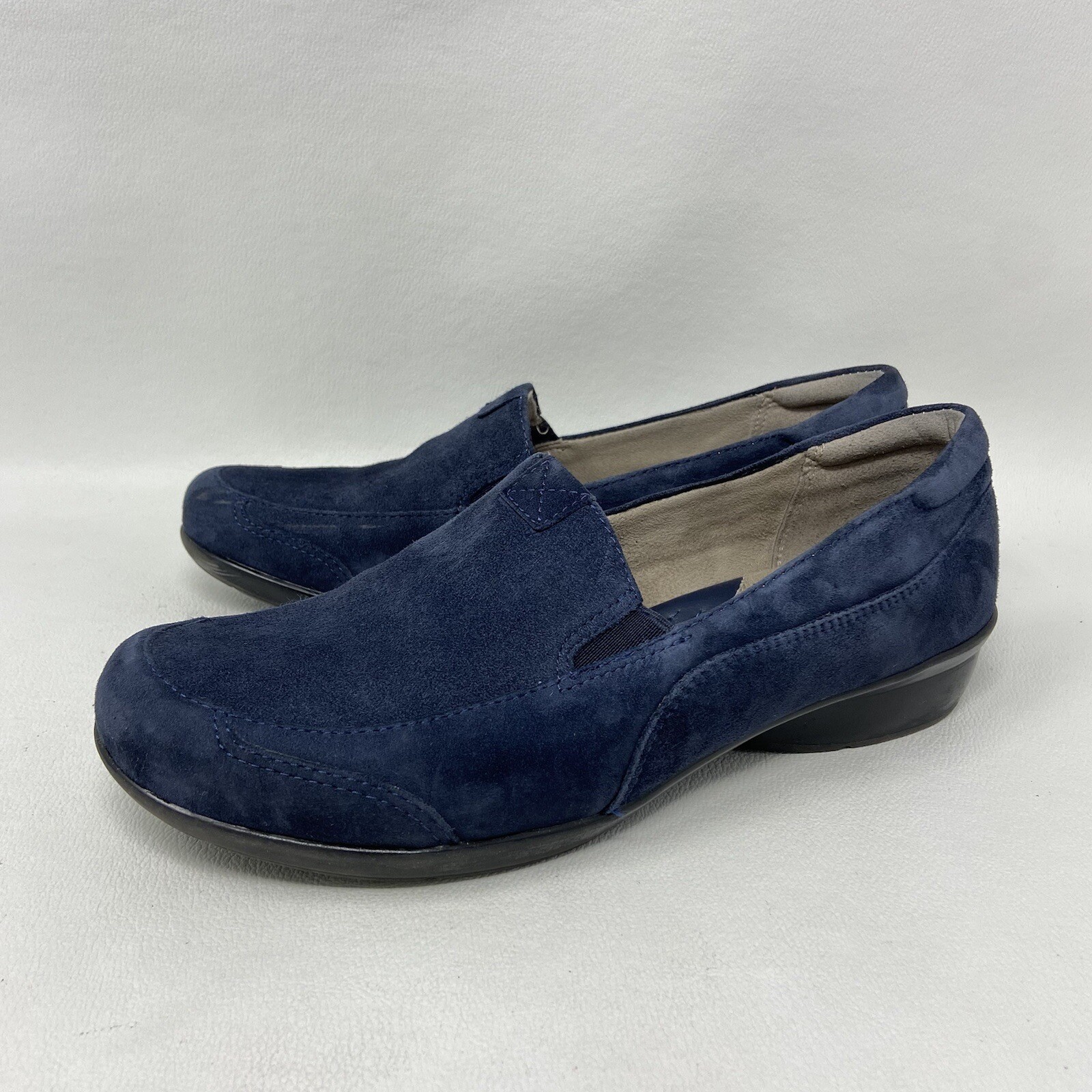 Naturalizer Channing Suede Slip On Loafers, Women's Size 7.5M, Navy