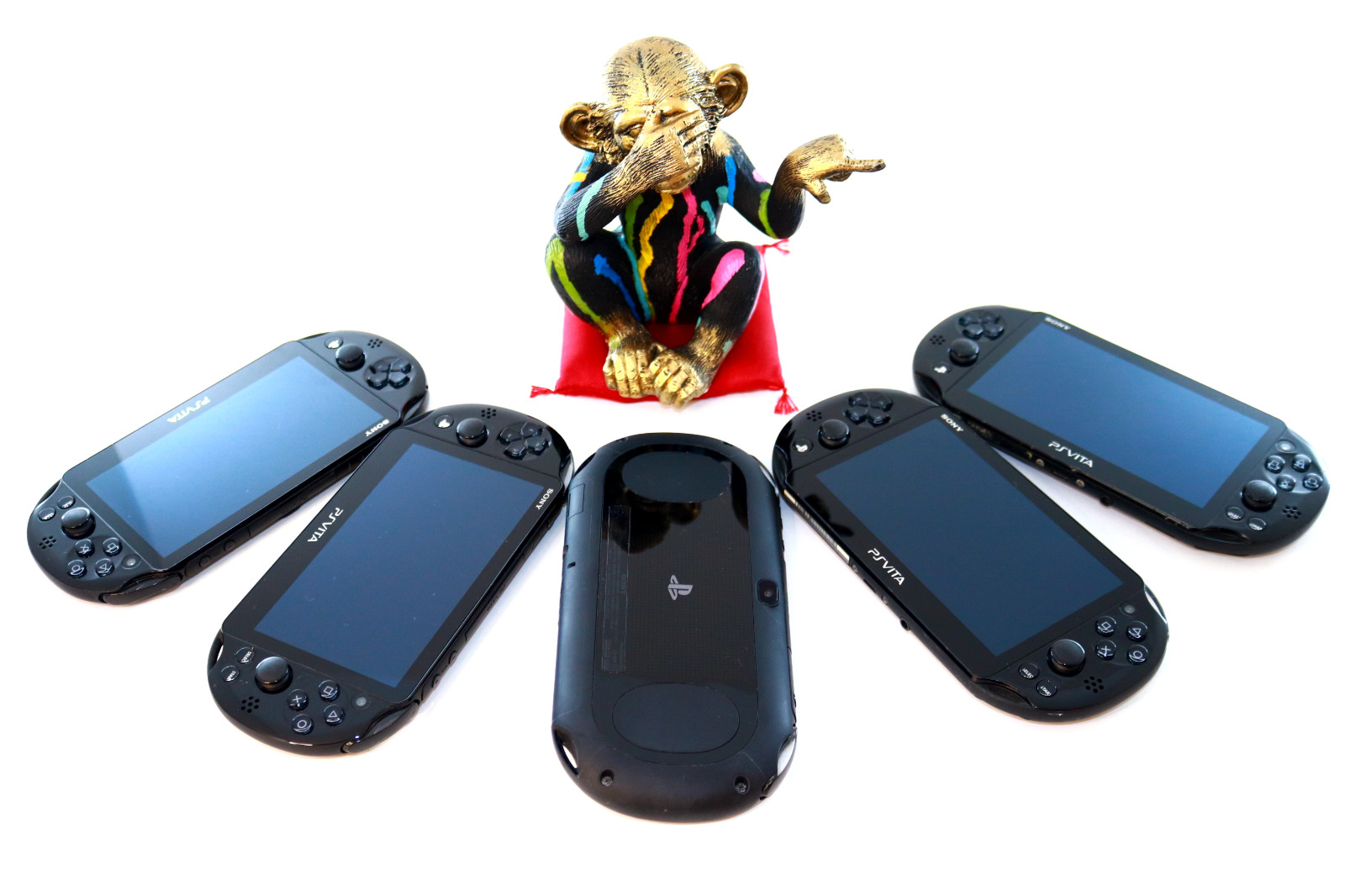 JP Game SONY PS Vita PCH-2000 Black Console Only　Select 3Rank【1Day Shipping】