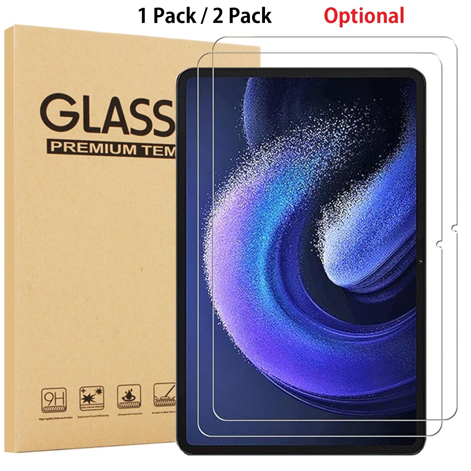For Xiaomi Pad 6 WiFi 11 inches Tempered Glass Screen Cover Protector Saver Film