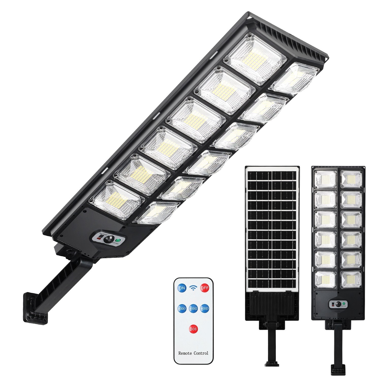 Commercial Solar Street Light - High Brightness Output for Parking Lot Security