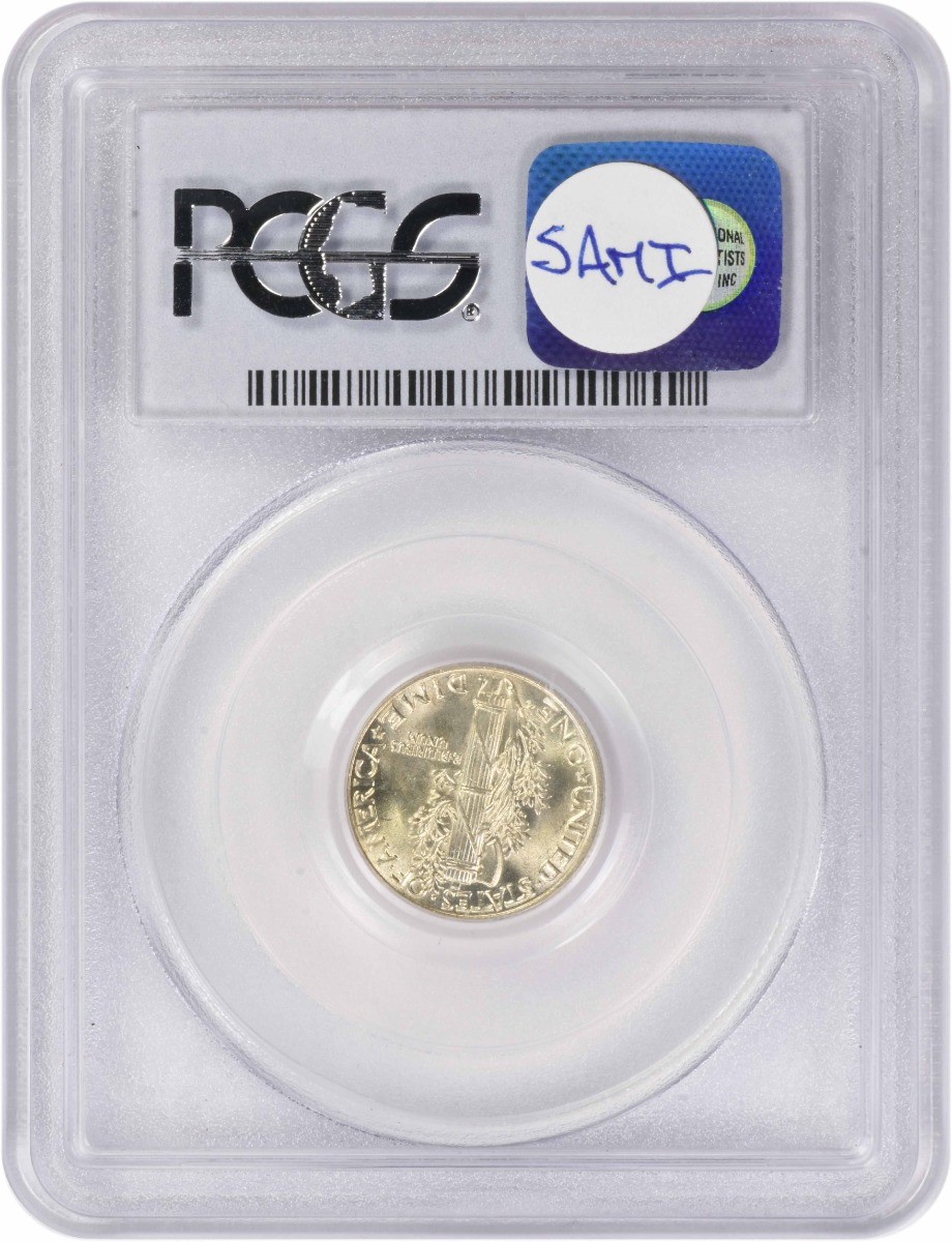1931 Mercury Silver Dime MS64FB PCGS