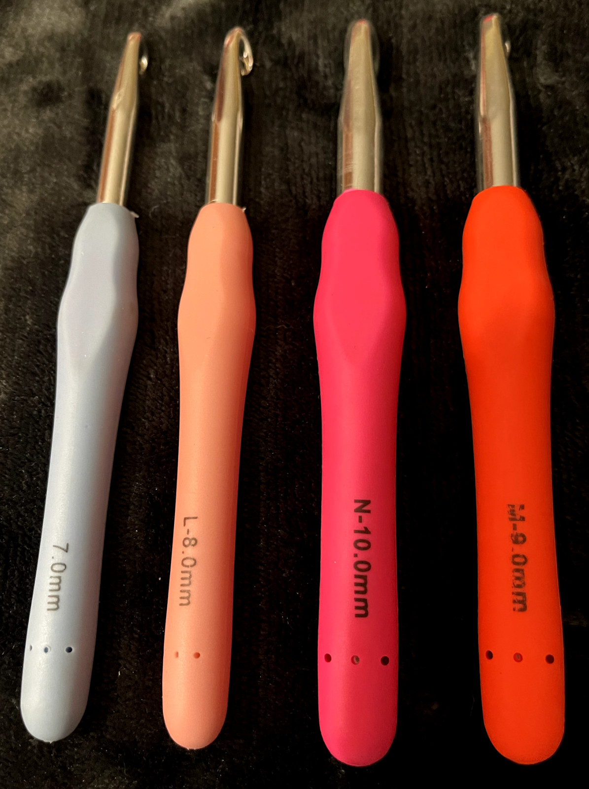 Mixed Large Crochet Hooks -3 Sets available - Sizes H 5.0 thru N 10.0