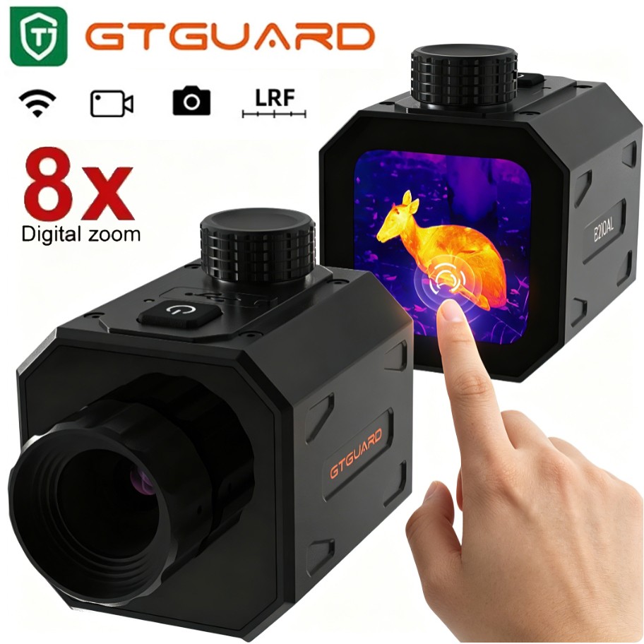 GTGUARD B210AL Infrared Thermal Imaging Monocular 600M Laser Rangefinder 8XZoom
