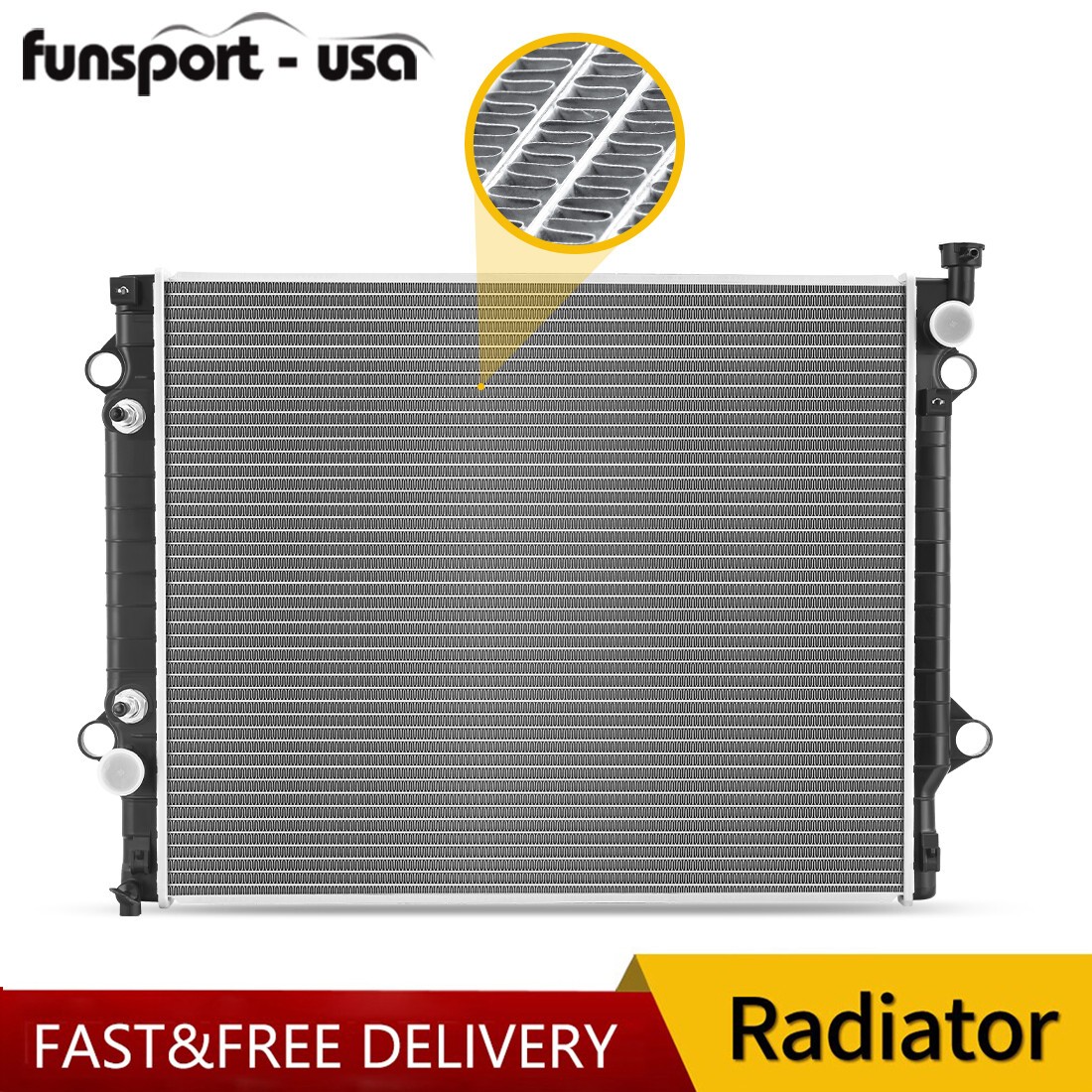 13565 Radiator for 2016 2017 2018 2019 2020 2021 2022 2023 Toyota Tacoma 2.7 3.5