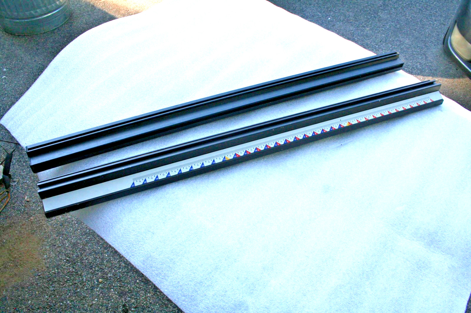 Ryobi 10" Table Saw BT3000 BT3100 Front & Back Rail Rails for rip fence