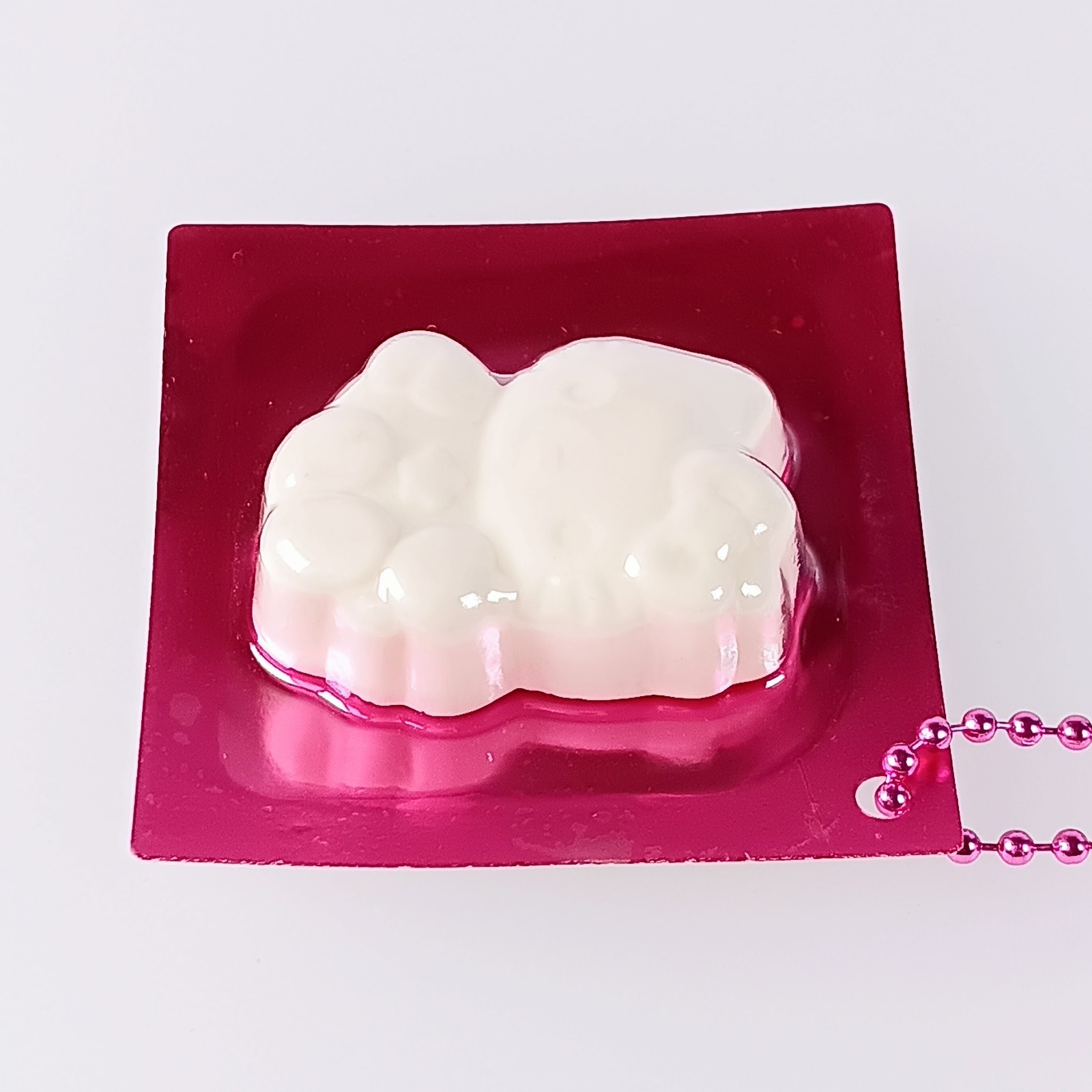 Hello Kitty - Sanrio Q·B·B Die-Cut Cheese Keychain From Japan